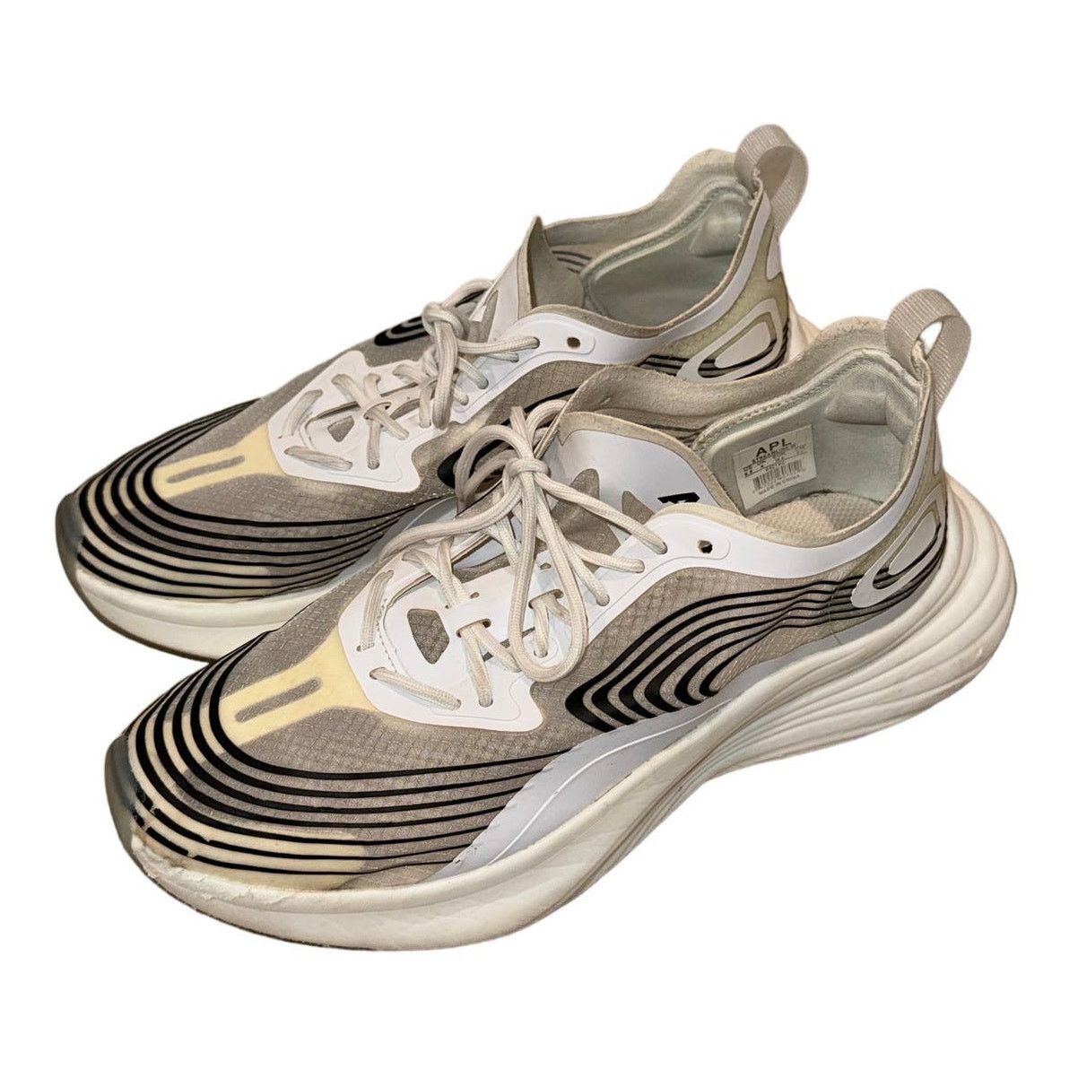 Athletic Propulsion Labs APL: Athletic Propulsion Labs Streamline White/Clear Sneaker Size US 6.5 / IT 36.5 - 7 Thumbnail