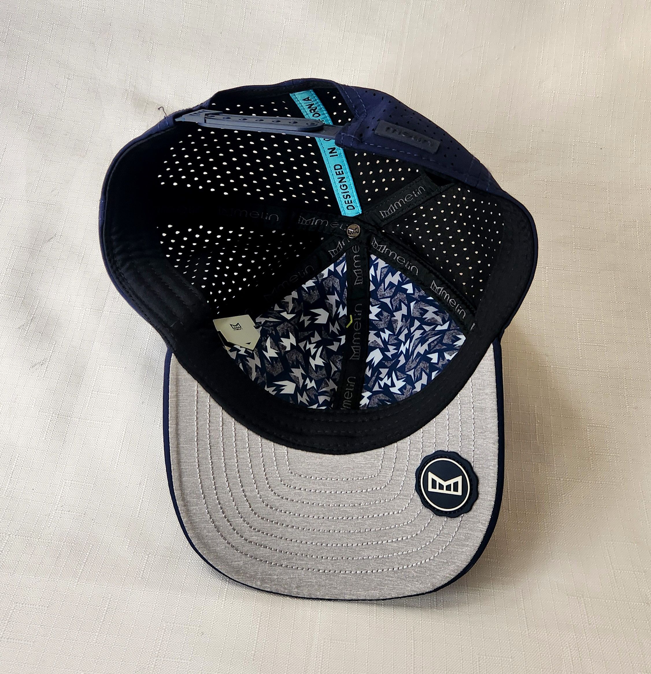 melin MELIN A-Game Hydro CL Naby Blue Hat Snapback *logo on front* Size ONE SIZE - 5 Thumbnail