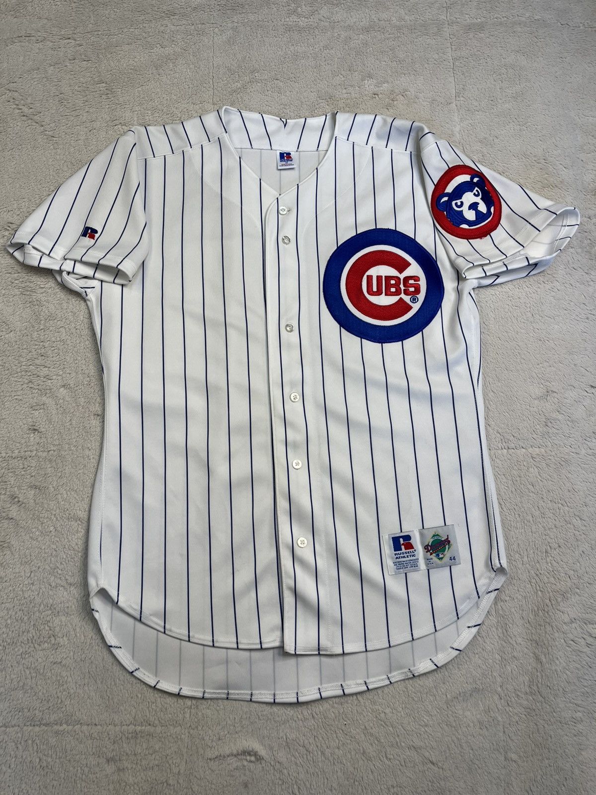 Russell Athletic Russell Athletic MLB Diamond Collection Chicagoq Cubs Jersey Size US L / EU 52-54 / 3 - 1 Thumbnail