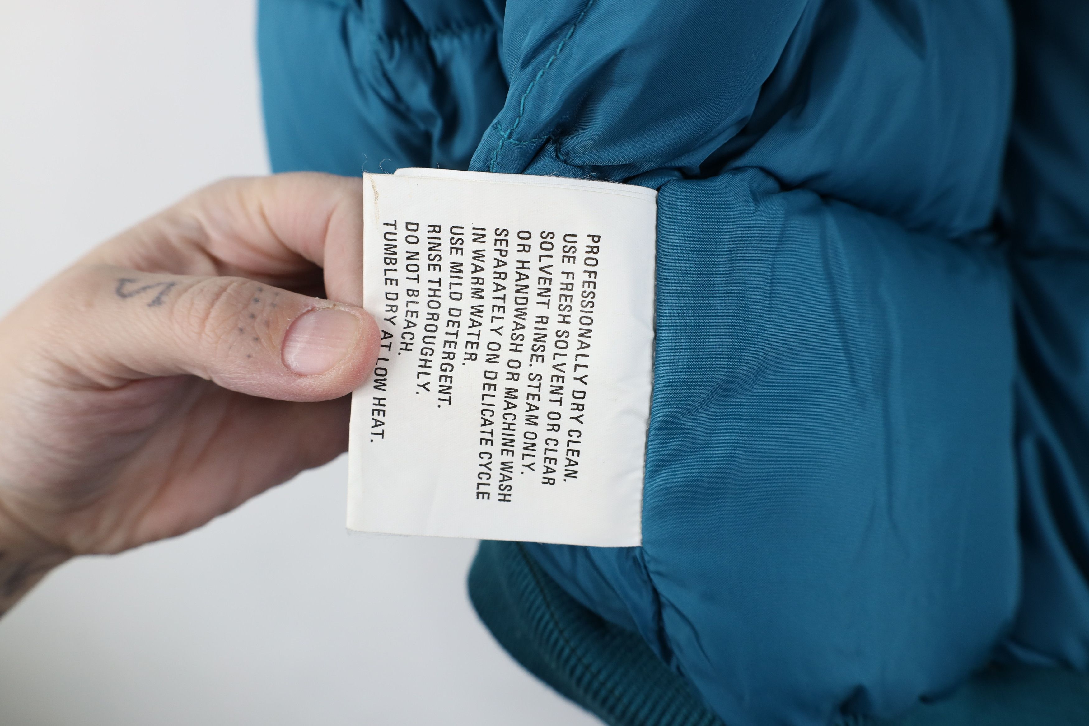 Eddie Bauer Vintage 90s Eddie Bauer Goose Down Puffer Vest Jacket Teal Size L / US 10 / IT 46 - 9 Thumbnail