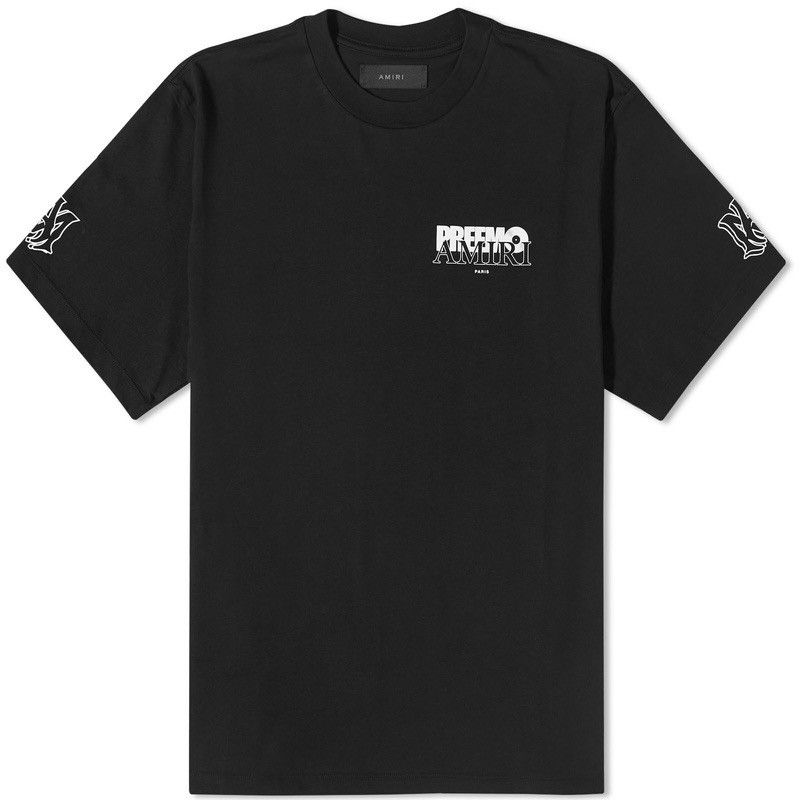 Amiri AMIRI Men's Preemo T-Shirt in Black Size US XXL / EU 58 / 5 - 2 Thumbnail