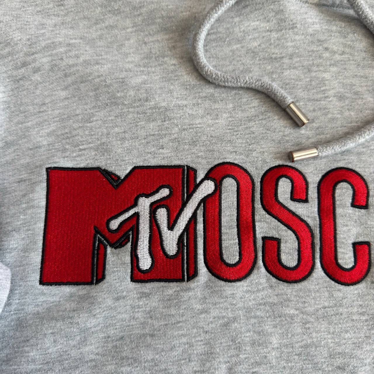 Love Moschino × Moschino Moschino MTV Y2K Hooded Sweatshirt Size XS / US 0-2 / IT 36-38 - 5 Thumbnail