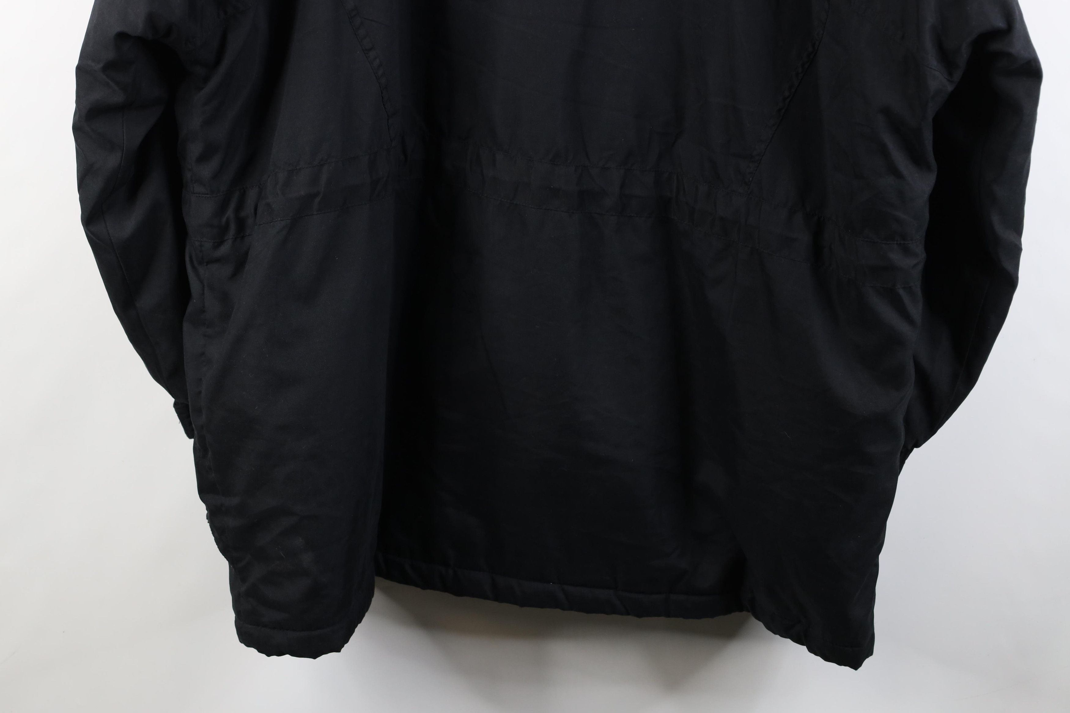 Cabelas Vintage 90s Cabelas Microfiber Puffer Chore Jacket Black Size XXL / US 16-18 / IT 52-54 - 15 Thumbnail