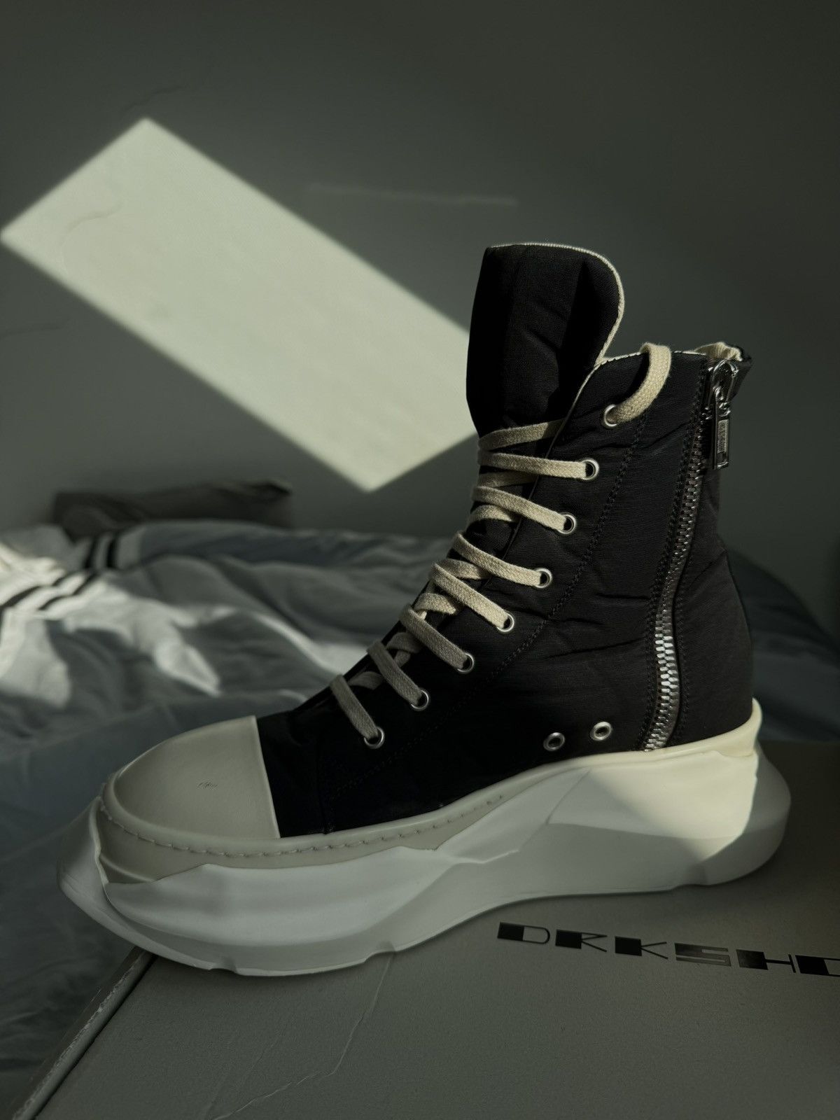 Rick Owens Rick Owens Drkshdw Abstract High Nylon Size US 8.5 / EU 41-42 - 5 Thumbnail