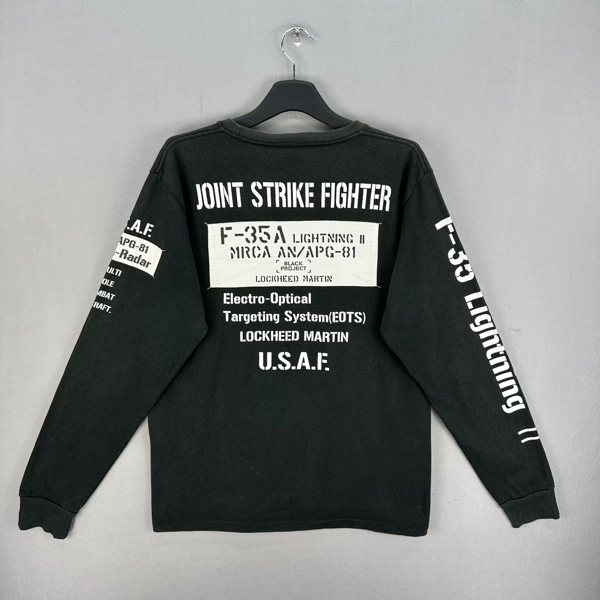 Avirex Vintage Avirex USAF F-117A Nighthawk Stealth Fighter Size US L / EU 52-54 / 3 - 4 Thumbnail