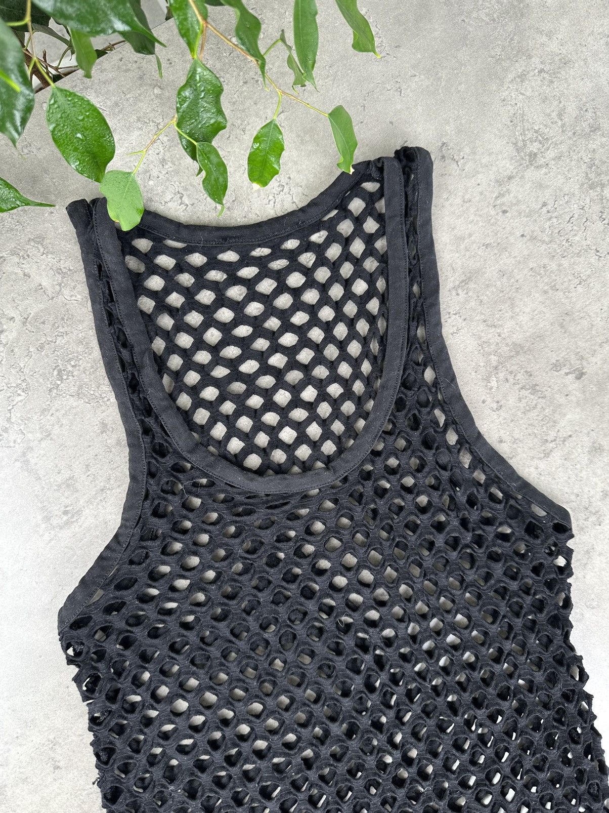 Japanese Brand Vintage Mesh Tank Top Size S / US 4 / IT 40 - 2 Thumbnail