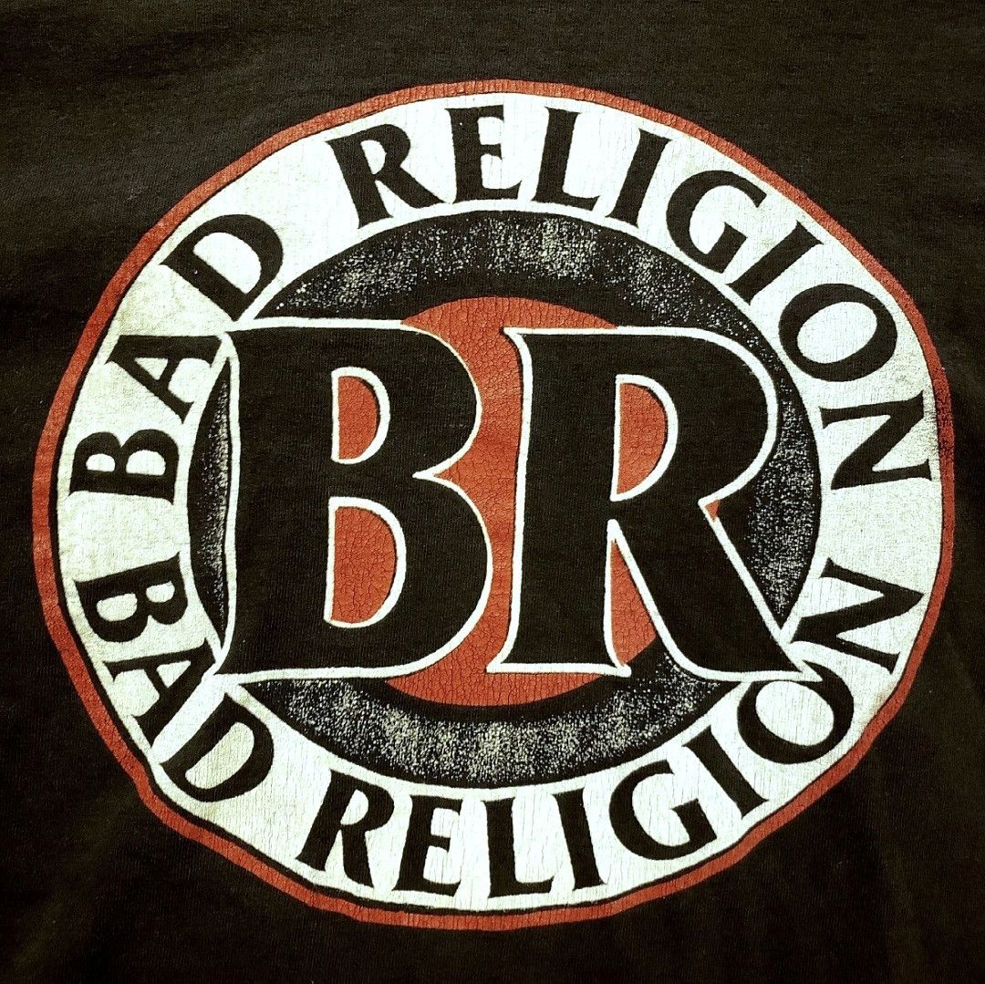 Other 94' Bad Religion T-Shirt BR Circle + Crossbuster SoCal Promo Size US XL / EU 56 / 4 - 4 Thumbnail