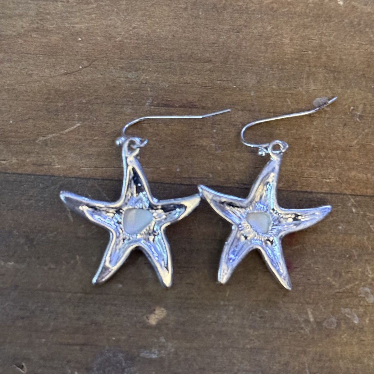 Other Silver tone multicolor mosaic starfish dangle earrings Size ONE SIZE - 5 Thumbnail