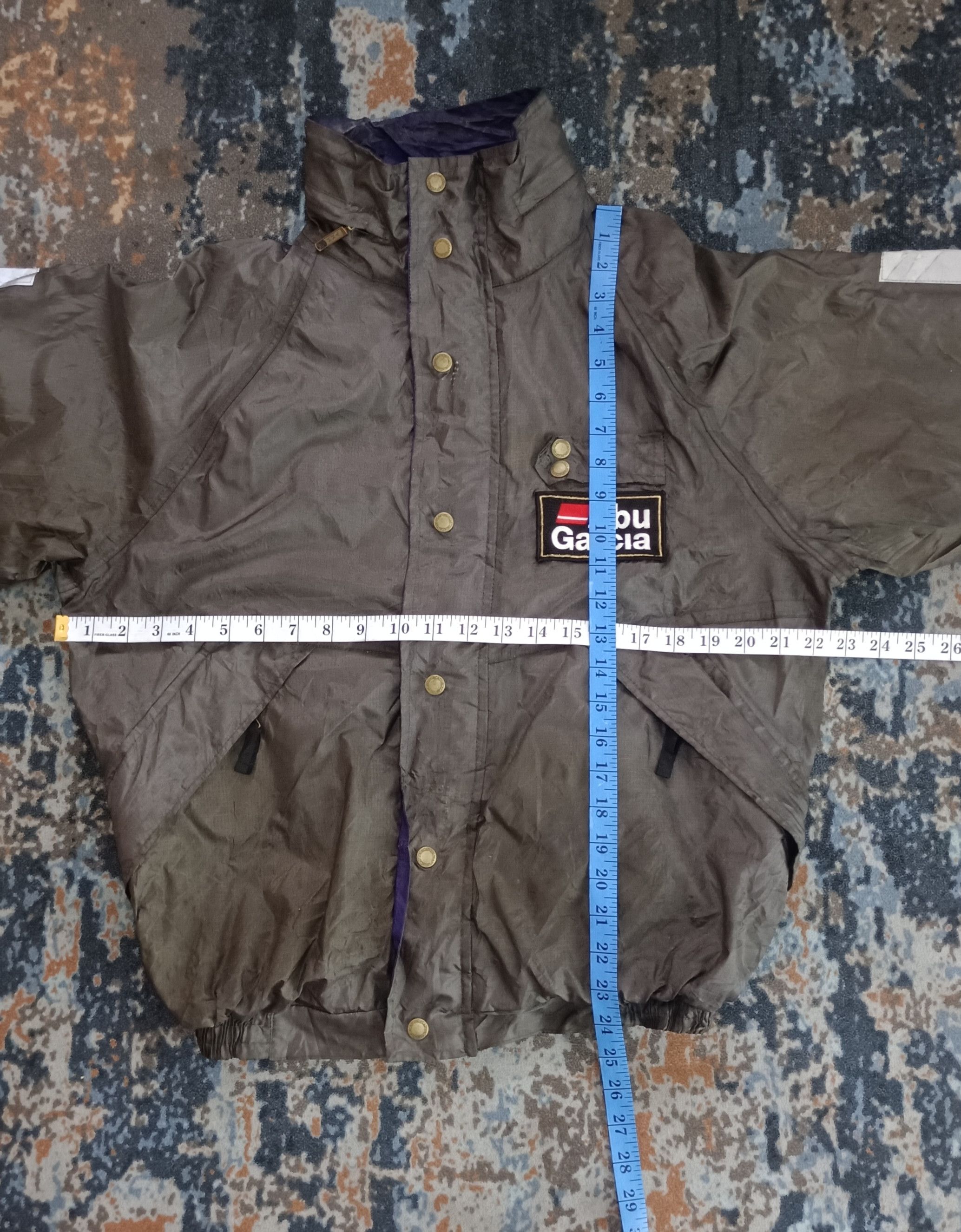 DAIWA Vintage Abu Garcia Casting Bomber Jacket Size US M / EU 48-50 / 2 - 18 Thumbnail