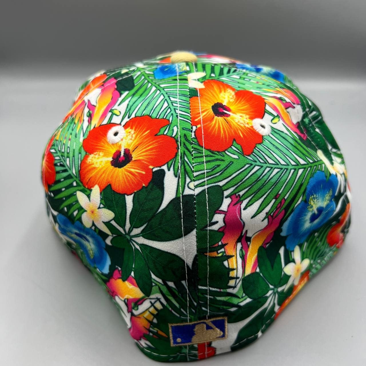 New Era New York Mets Hat Men 7 5/8 Hawaiian Floral MLB Fitted Cap Size ONE SIZE - 6 Thumbnail