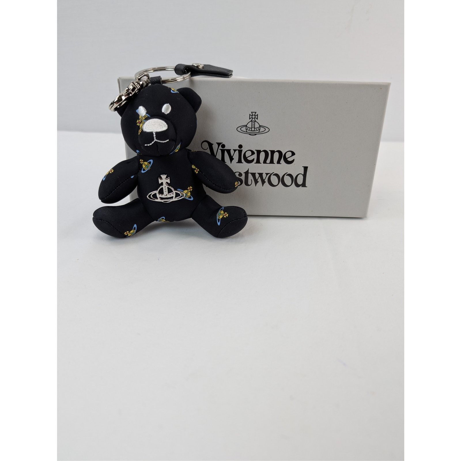 Vivienne Westwood o1rshd1 Size: OS / Teddy Bear Keyring / Bag Charm in Black Size ONE SIZE - 12 Thumbnail