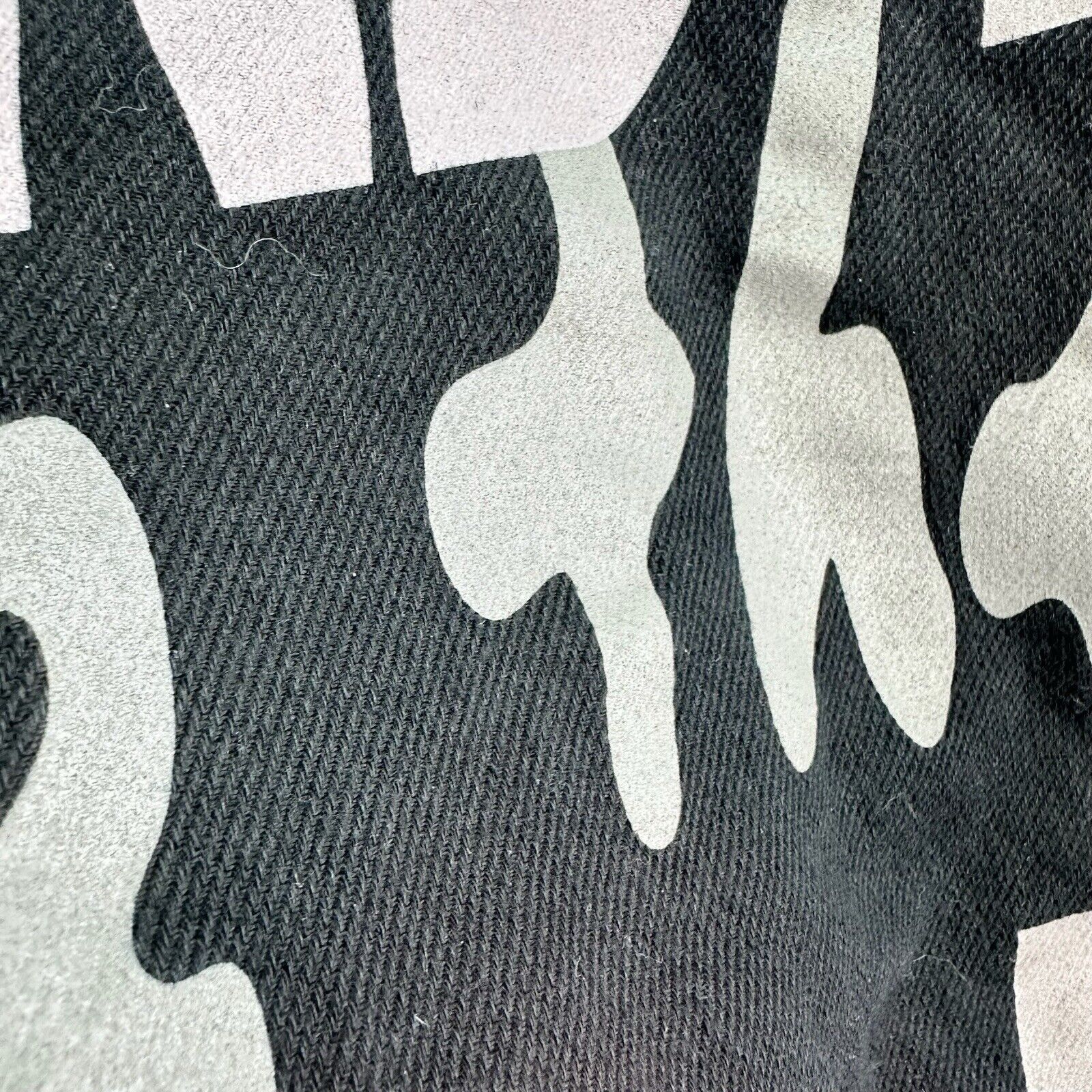 Zara Zara Black Sound it out All Over Print Gray Short Sleeve L Size L / US 10 / IT 46 - 3 Thumbnail