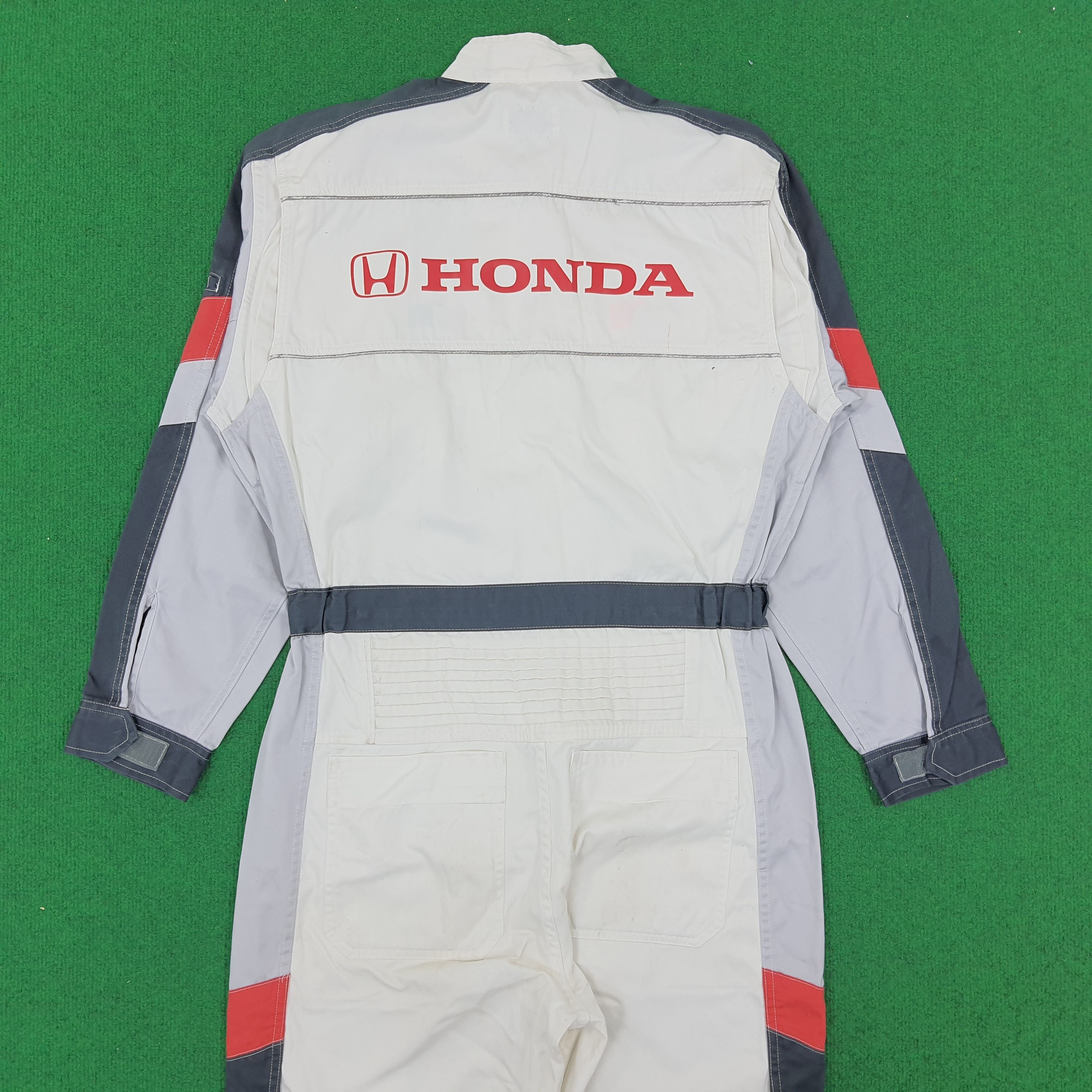 Honda × Japanese Brand Vintage HONDA Racing Japan Motorsports Brand Coverall Size US M / EU 48-50 / 2 - 1 Thumbnail