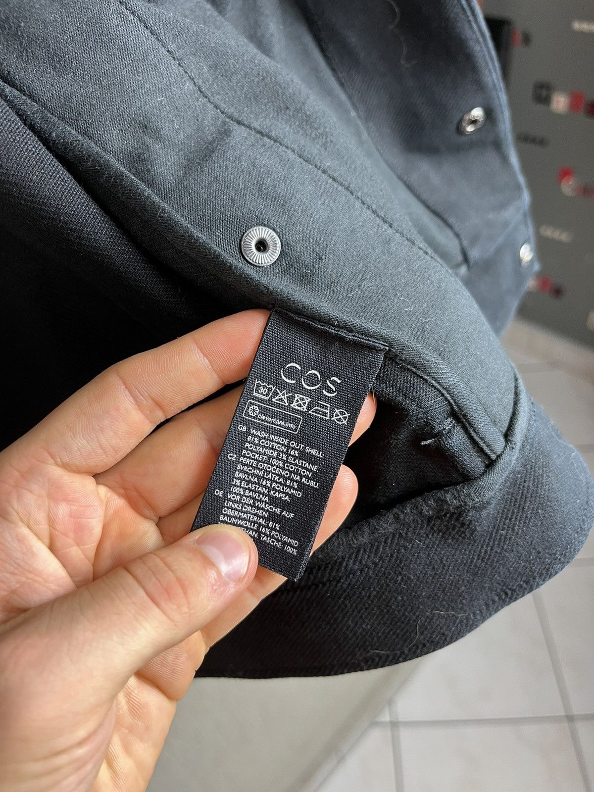 Cos × Designer COS aesthetic casual light cotton jacket button with pocket Size US S / EU 44-46 / 1 - 17 Thumbnail
