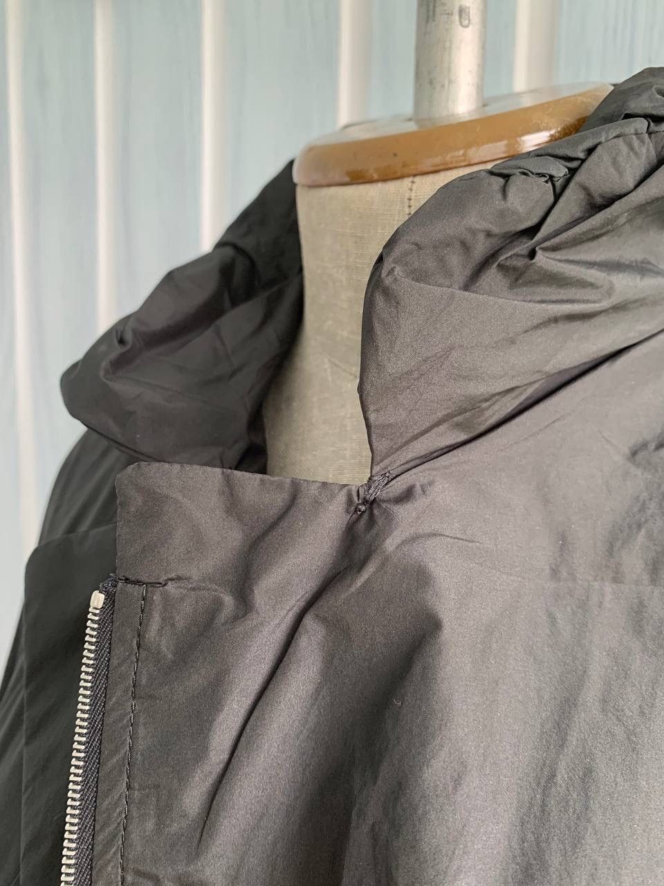 Designer × Marithe + Francois Girbaud Vintage Marithe Francois Girbaud Black Geometric Zip Jacket Size M / US 6-8 / IT 42-44 - 13 Thumbnail
