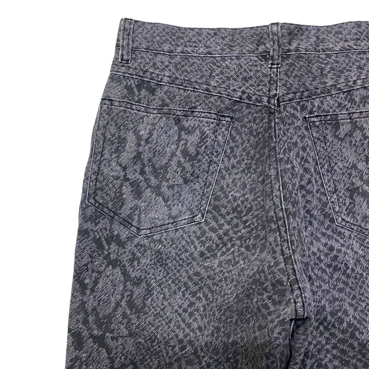 Japanese Brand Vintage Amore Pure Snake Skin Flare Jeans Size US 31 - 10 Thumbnail