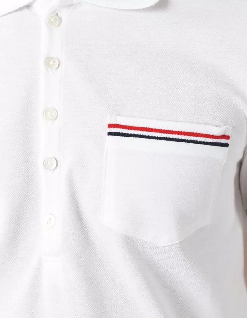 Thom Browne Thom Browne Turned-in Polo shirt Size US M / EU 48-50 / 2 - 4 Thumbnail