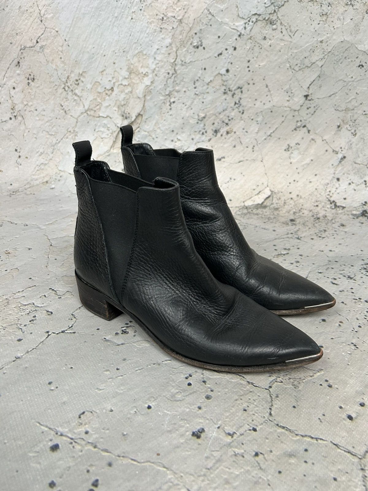 Acne Studios Acne Studios Vero Cuoio Leather Shoes Heels Avant Garde Size US 6 / IT 36 - 1 Thumbnail