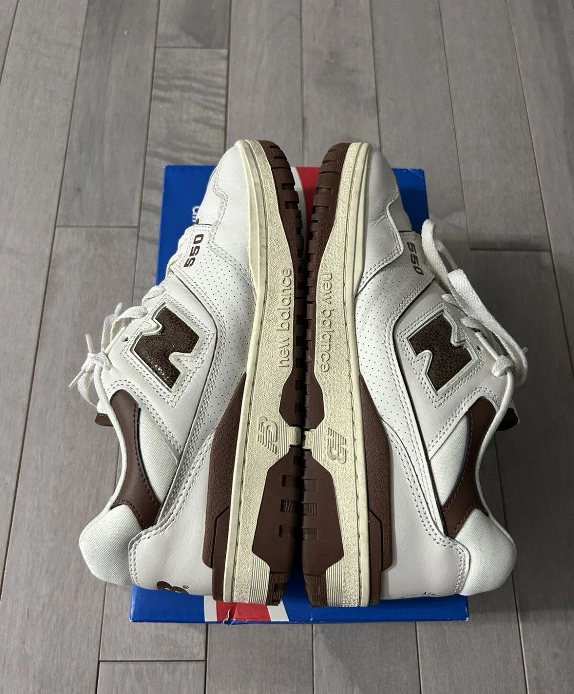 Aime Leon Dore × New Balance New balance ALD 550 brown Size US 9.5 / EU 42-43 - 7 Thumbnail