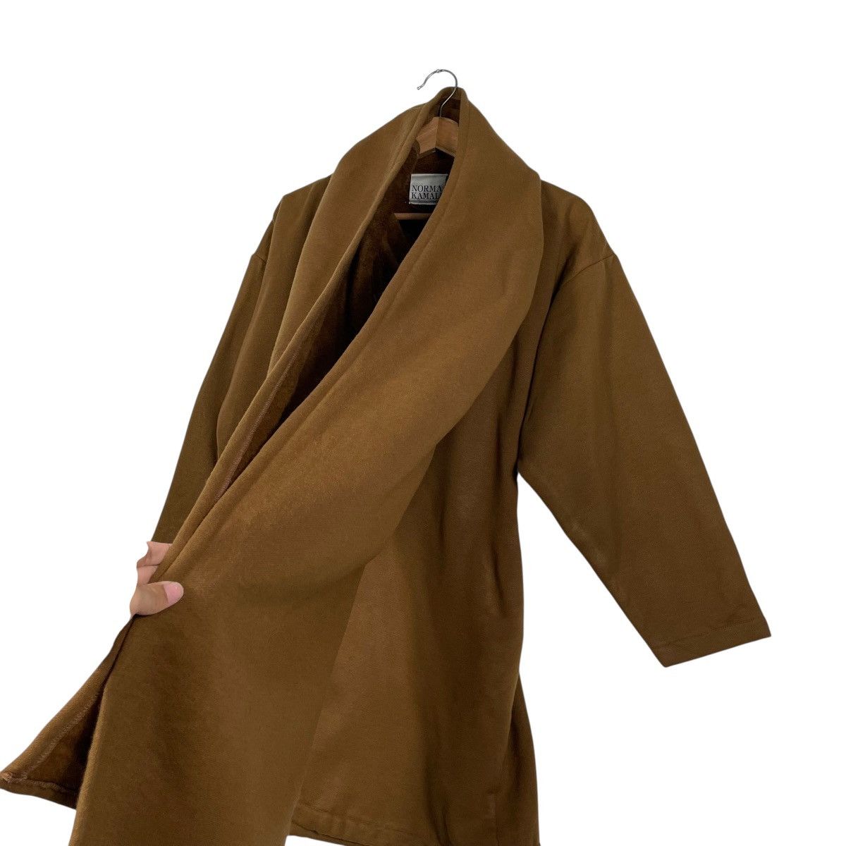 Norma Kamali Norma Kamali Buttonless Coat Size M / US 6-8 / IT 42-44 - 14 Thumbnail