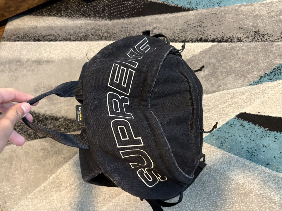 Supreme Supreme Demin Backpack Size ONE SIZE - 4 Thumbnail