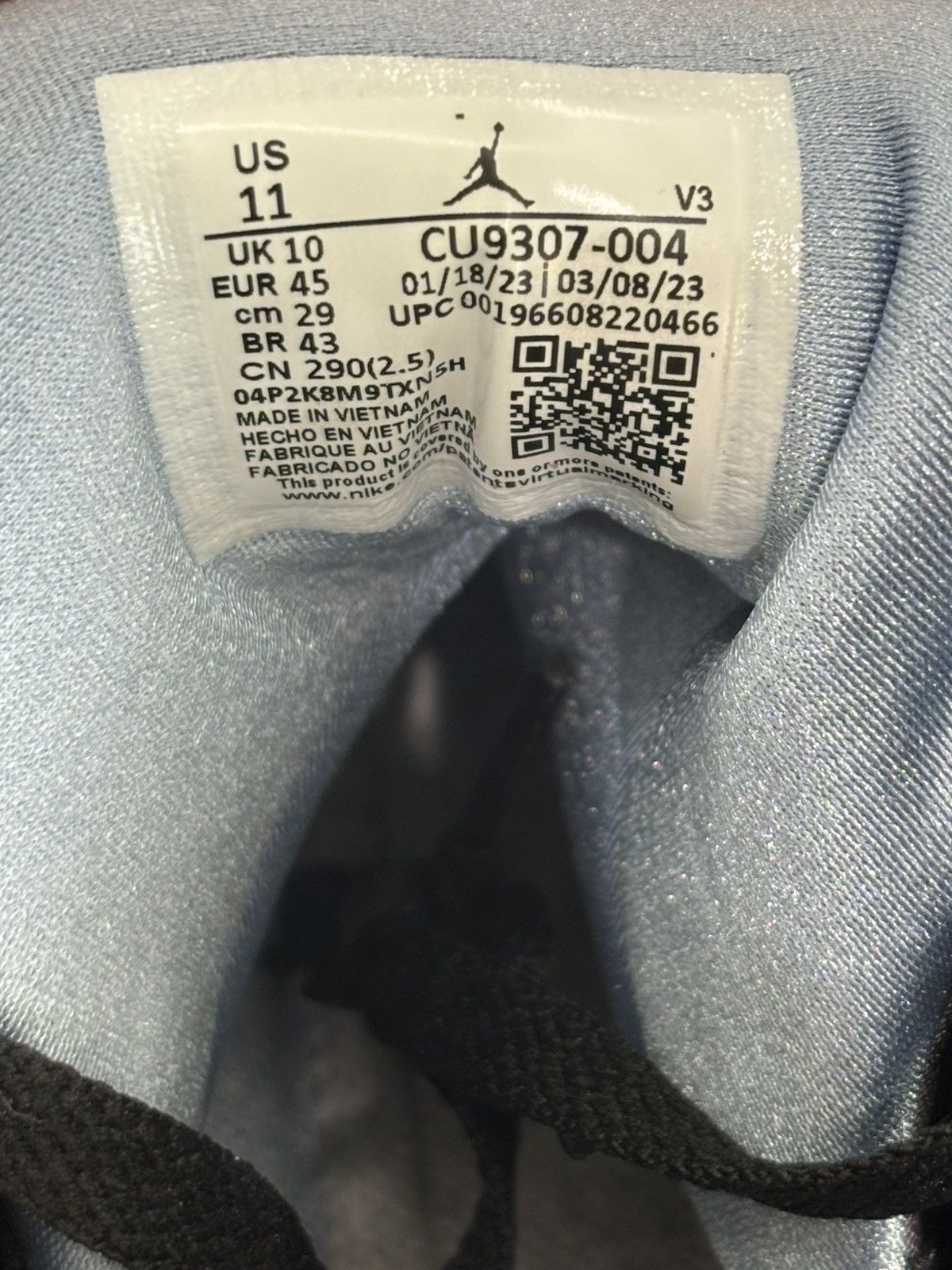 Jordan Brand Jordan 7 Retro Chambray (2023) Sz. 11 Size US 11 / EU 44 - 9 Thumbnail