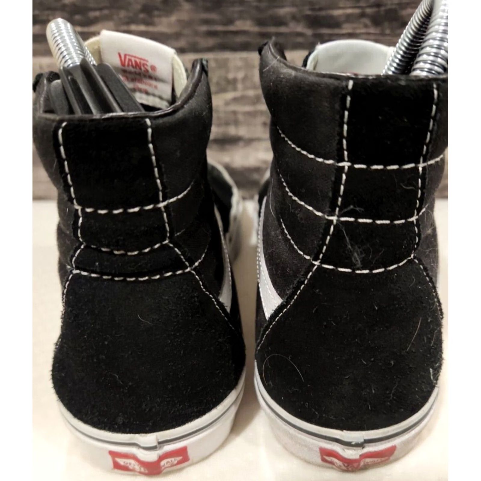 Vans VANS Pro Off The Wall 500714 Skate High Top Sneakers Shoes Men 10.5 Women 12 Black High Top Skateboarding Shoes Mens Womens Size L / US 10 / IT 46 - 3 Thumbnail