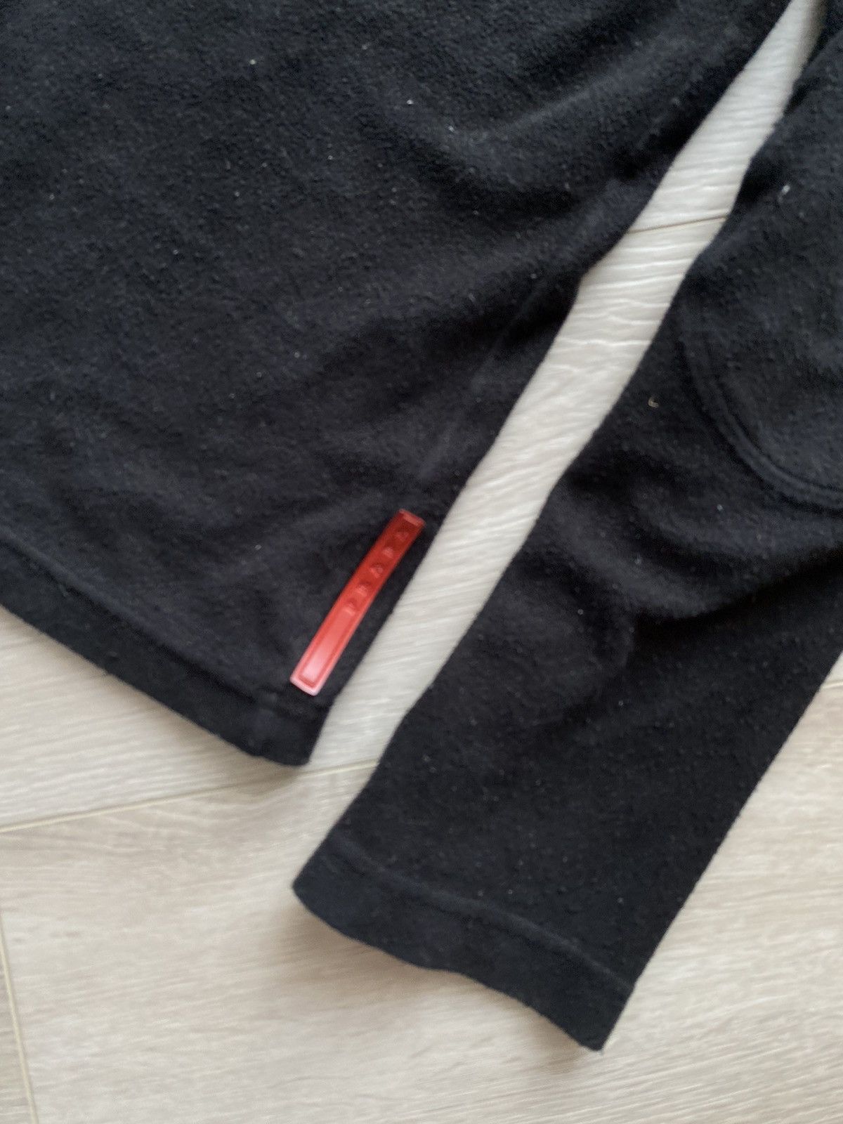 Prada × Vintage Prada 1/3 Zip Fleece Sweater Size XL / US 12-14 / IT 48-50 - 6 Thumbnail