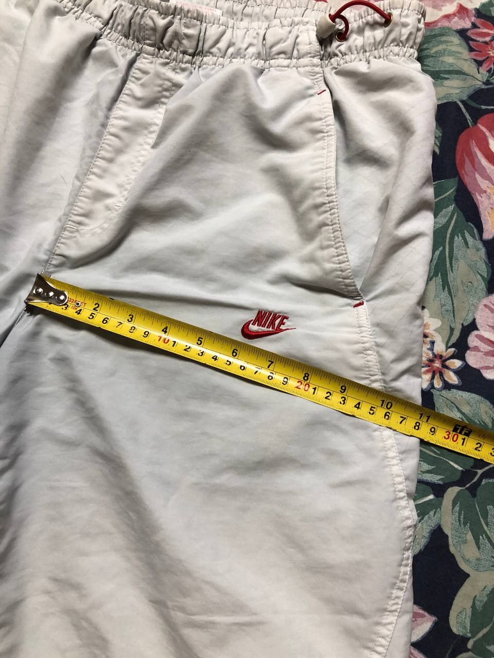 Nike Vintage Nike Swoosh Drill Nylon Shorts streetwear Size US 34 / EU 50 - 6 Thumbnail