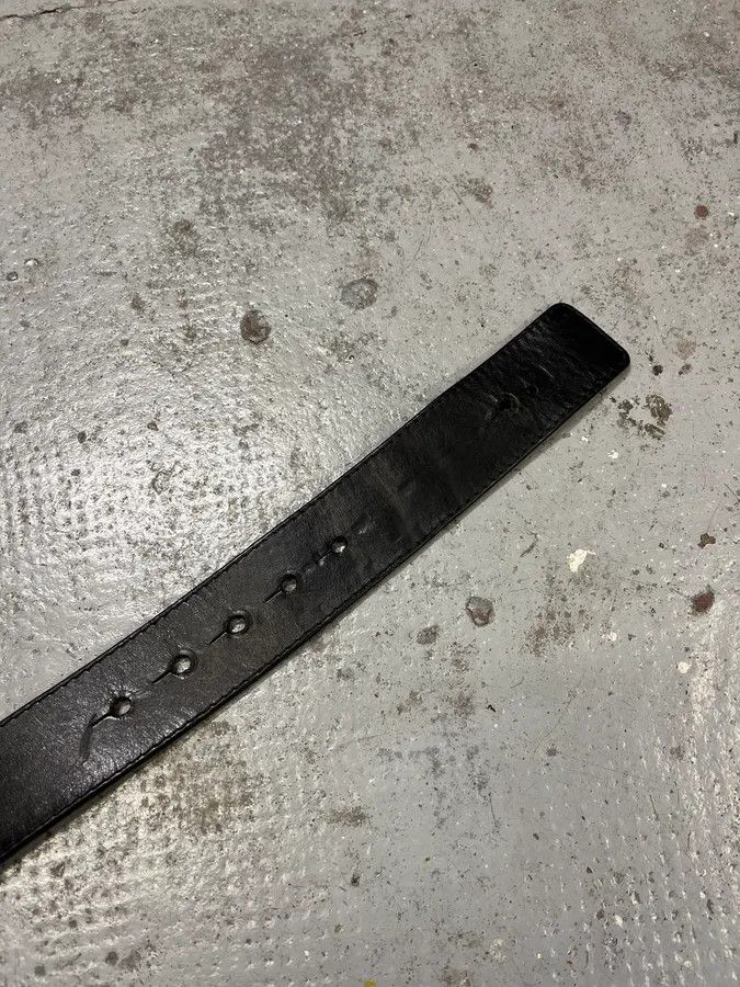 Dsquared2 Dsquared2 Propaganda Buckle Black Belt Size ONE SIZE - 8 Thumbnail