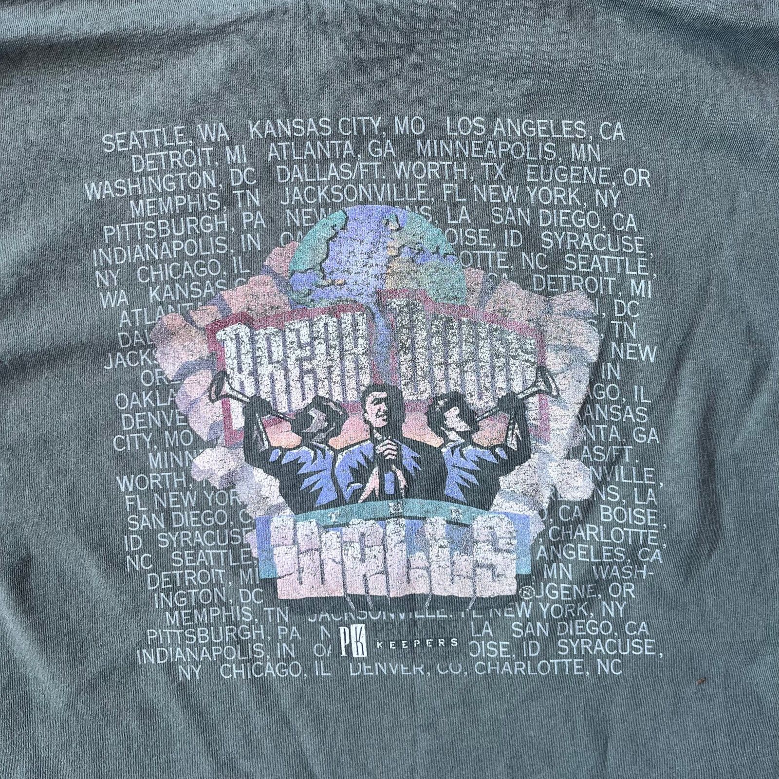 Vintage VINTAGE PROMISE KEEPERS GOSPEL JESUS TEE SHIRT GREEN LARGE Size US L / EU 52-54 / 3 - 1 Thumbnail
