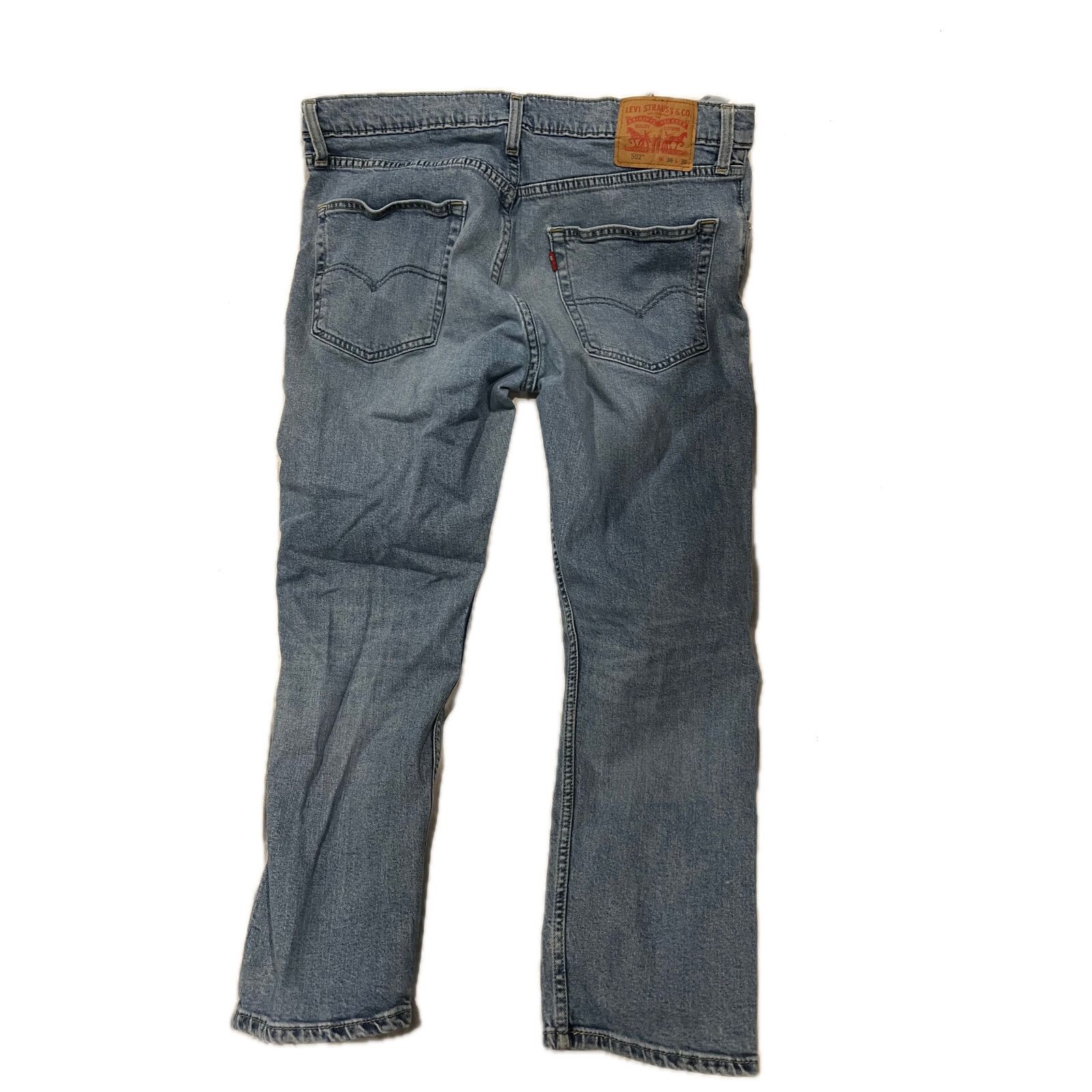 Levi's Levi's 502 Taper Fit Men's Jeans 36x30 Size US 36 / EU 52 - 2 Thumbnail