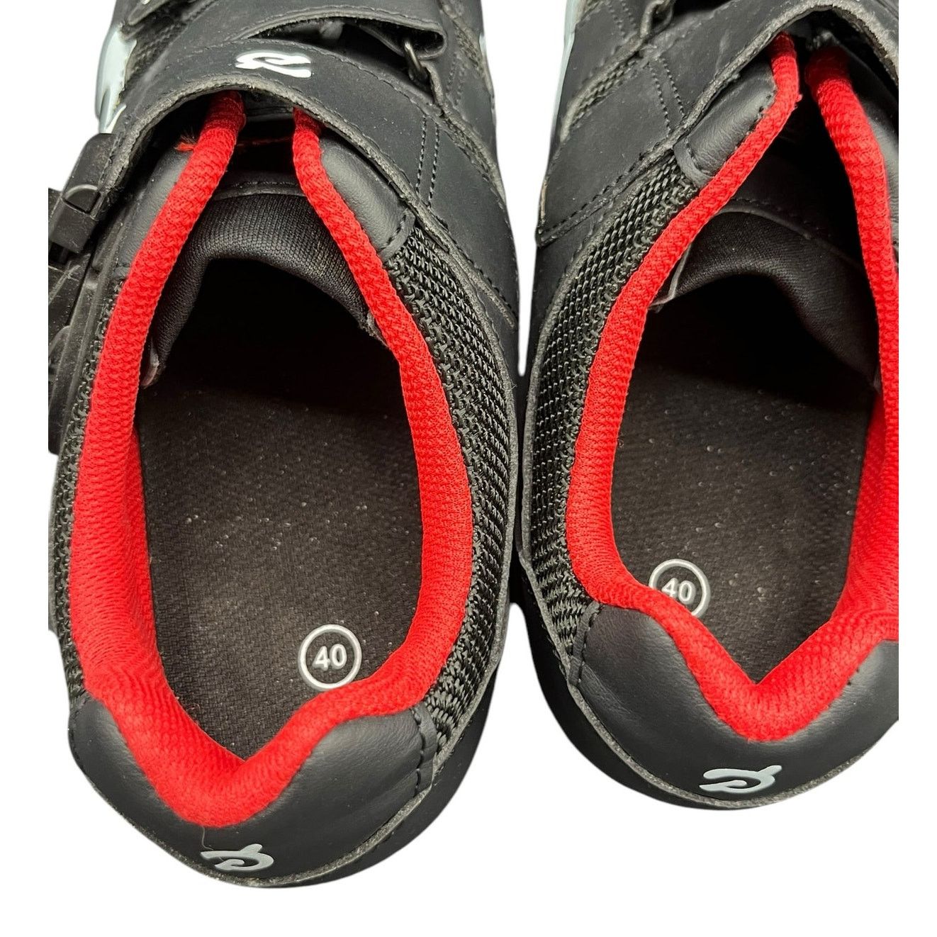 Peloton Peloton Cycling Shoes Black White Red Size 40 Women Size 9 Size US 9 / IT 39 - 3 Thumbnail