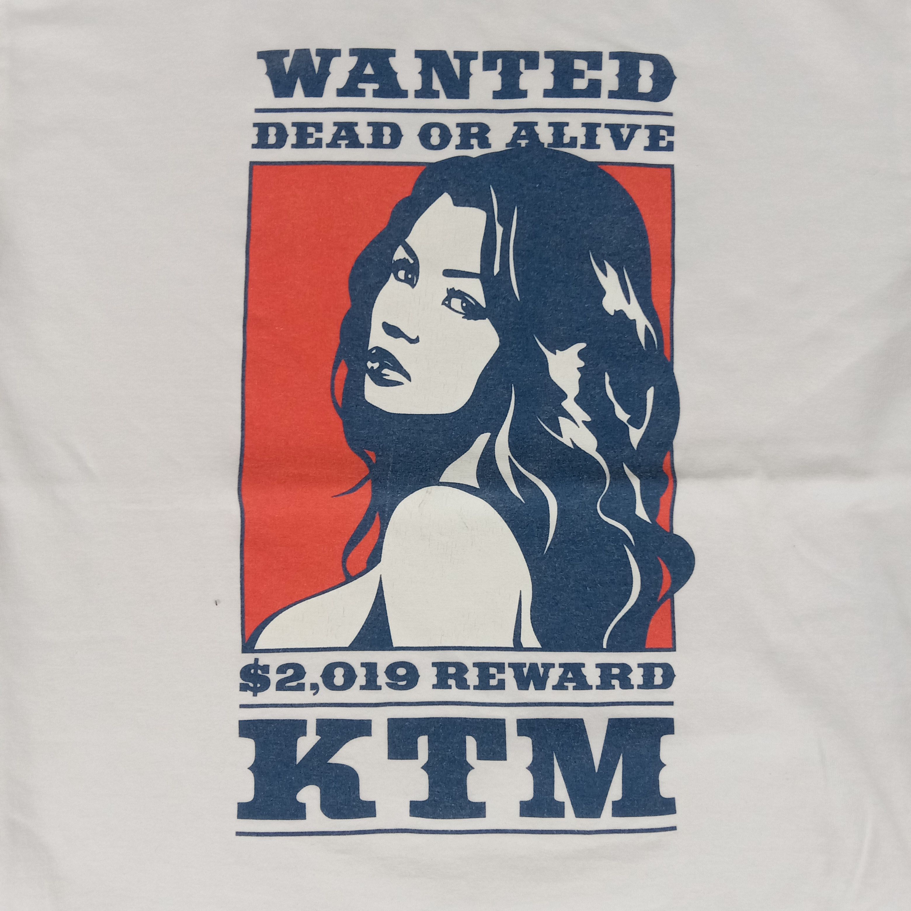 Japanese Brand × Vintage Hysteric Glamour Wanted Dead Or Alive Parody Tshirt Size US L / EU 52-54 / 3 - 2 Thumbnail