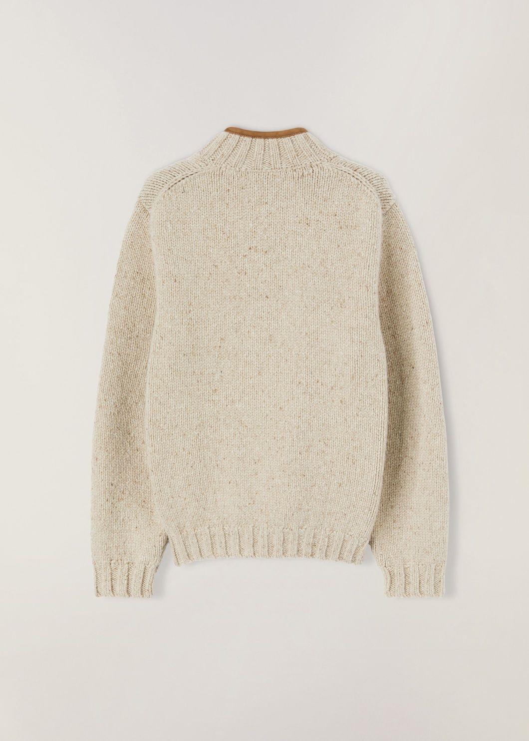 Loro Piana o1srvl11e0824 Newcastle Cashmere Cardigan in Beige Size M / US 6-8 / IT 42-44 - 2 Thumbnail