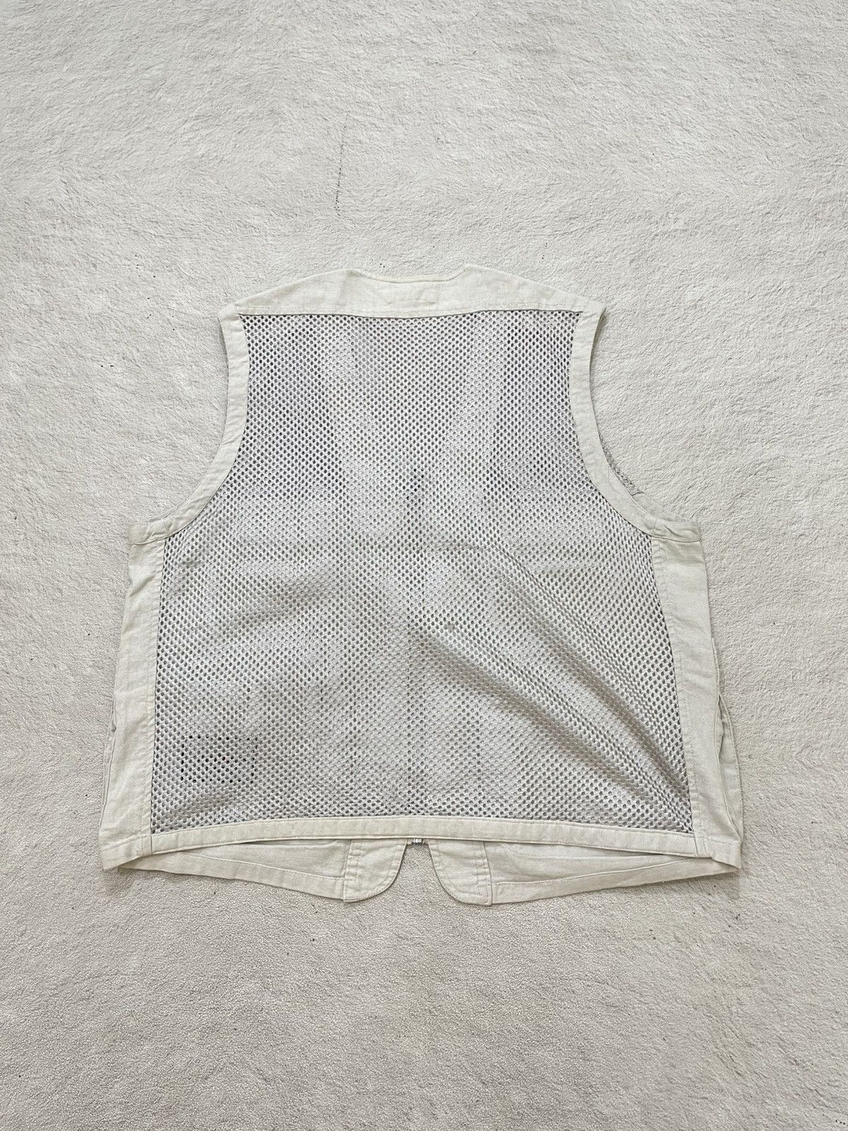 Japanese Brand 00s Utility Fishing Vest Multi Pocket Mesh Gorpcore Techwear Size US L / EU 52-54 / 3 - 7 Thumbnail