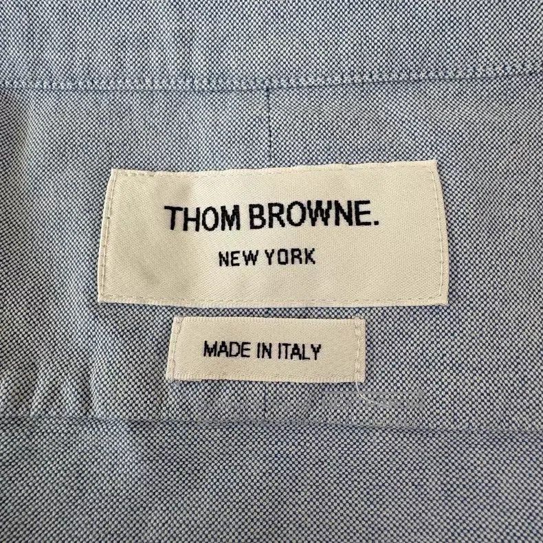Thom Browne Thom Browne Classic Blue Oxford Shirt Size US M / EU 48-50 / 2 - 5 Thumbnail