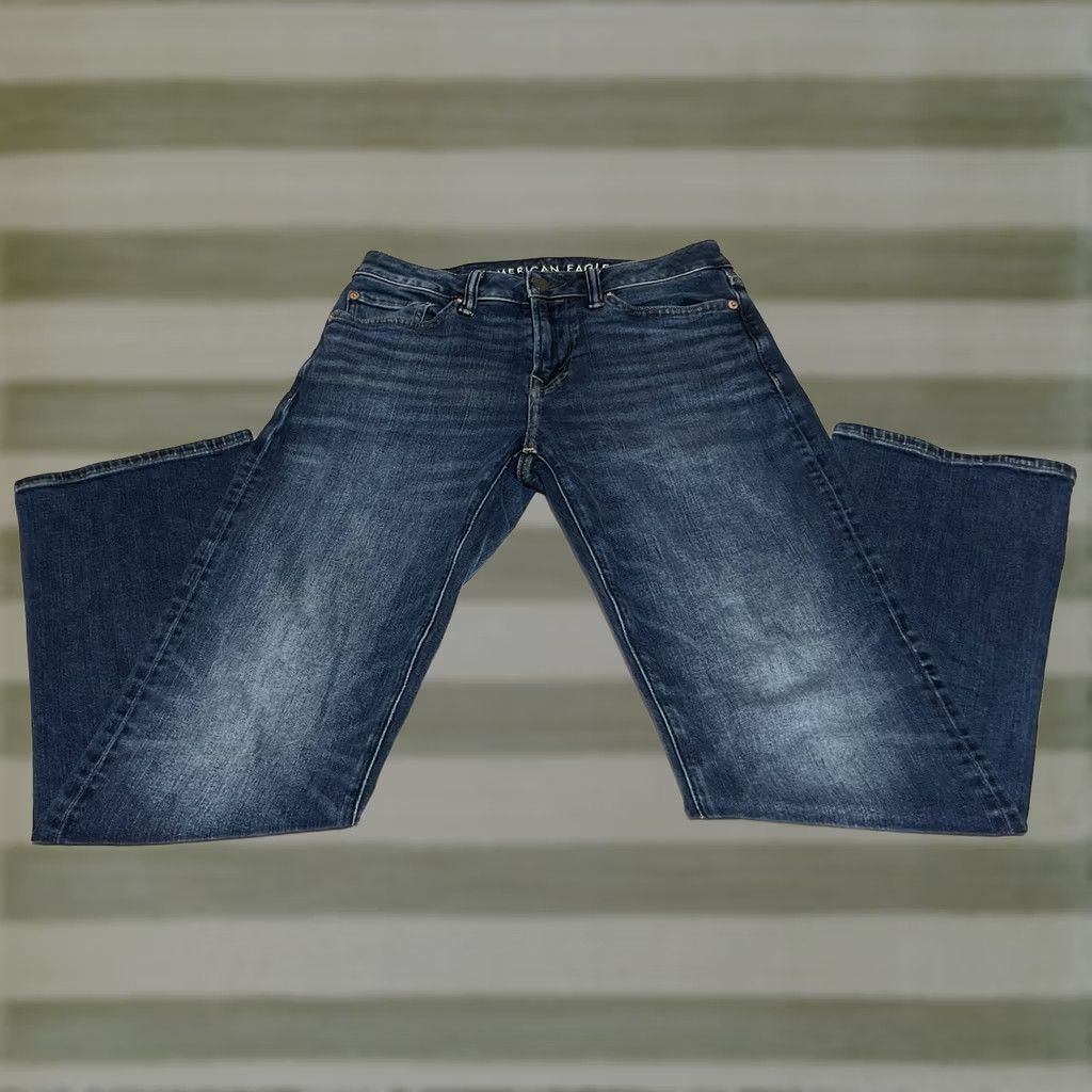 American Eagle Outfitters VINTAGE American Eagle Outfitters Jeans Mens 28x32 Blue Bootcut 5-Pocket Denim Cowboy Rodeo USA Regular Mens Size US 28 / EU 44 - 1 Thumbnail