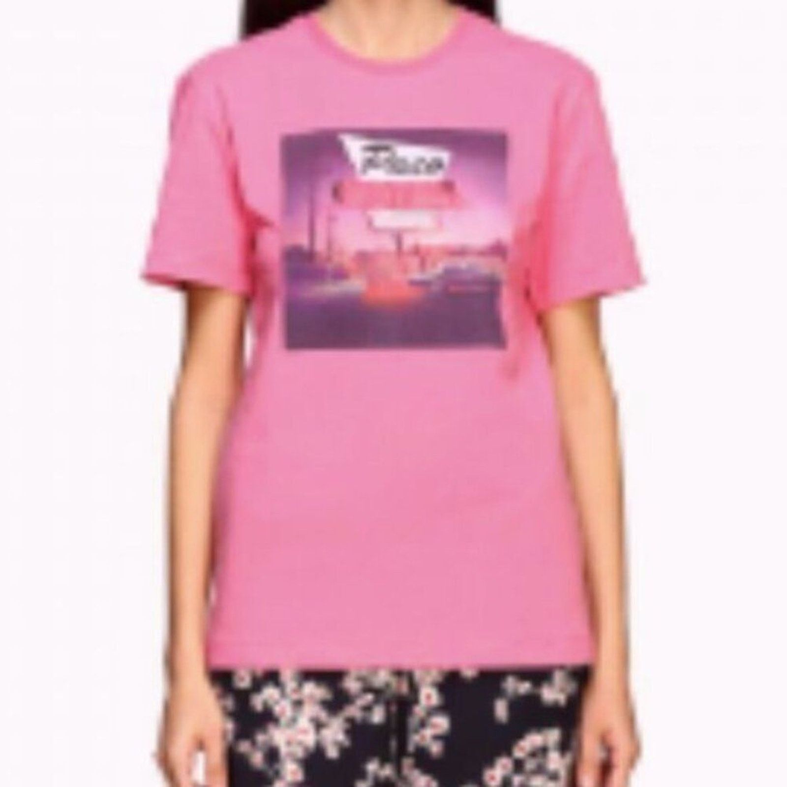 Paco Rabanne Short Sleeve Las Vegas T shirt Pink L Size L / US 10 / IT 46 - 3 Thumbnail