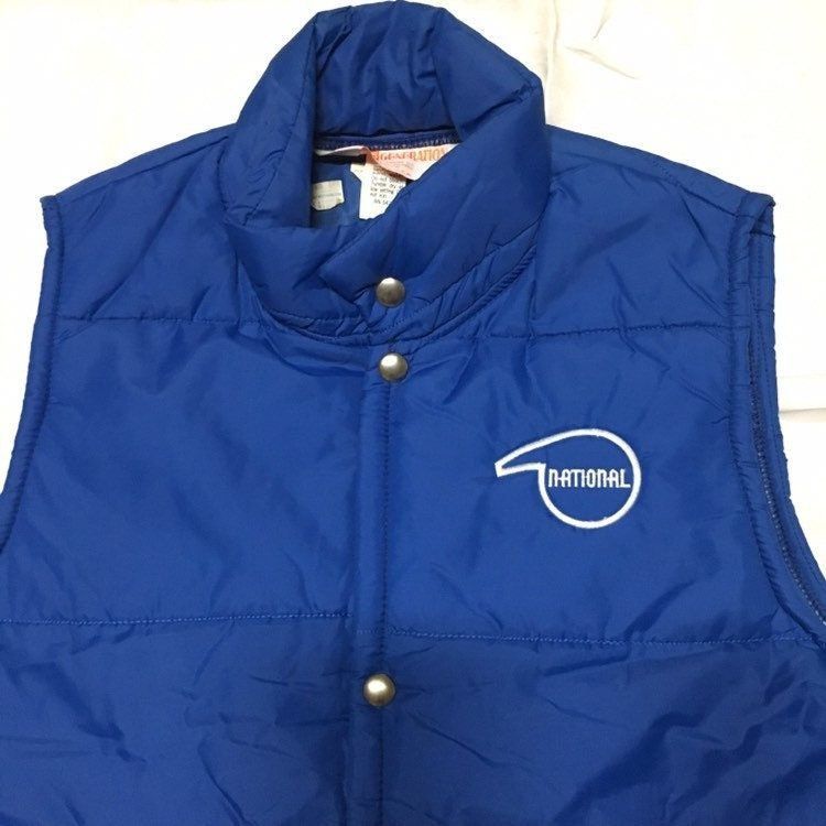 Other NOS New Vtg Active Generation Blue Nylon PUFFER Vest Size US M / EU 48-50 / 2 - 2 Thumbnail