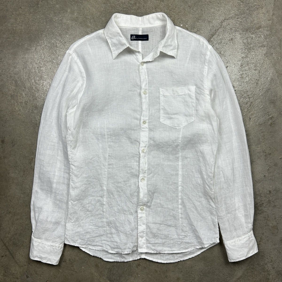 Tornado Mart zero by tornado mart linen shirt Size US M / EU 48-50 / 2 - 7 Thumbnail