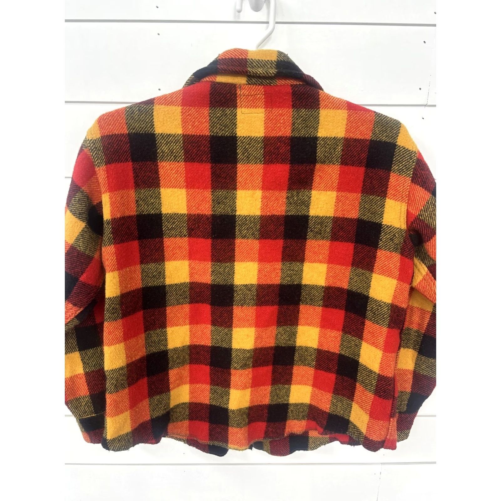 Vintage VINTAGE Bemidji Woolen Mills USA Plaid 100% Wool Shacket Coat Jacket Mens LARGE Size US L / EU 52-54 / 3 - 4 Thumbnail