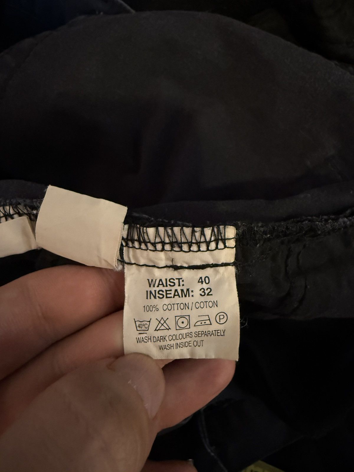 Yves Saint Laurent 40x30 YSL Jeans Black Denim Pants Cotton Casual Vintage y2k Size US 40 / EU 56 - 10 Thumbnail