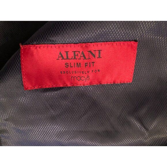 Alfani Alfani men's black 100%wool vest slim fit size: 40L Size 40L - 2 Thumbnail