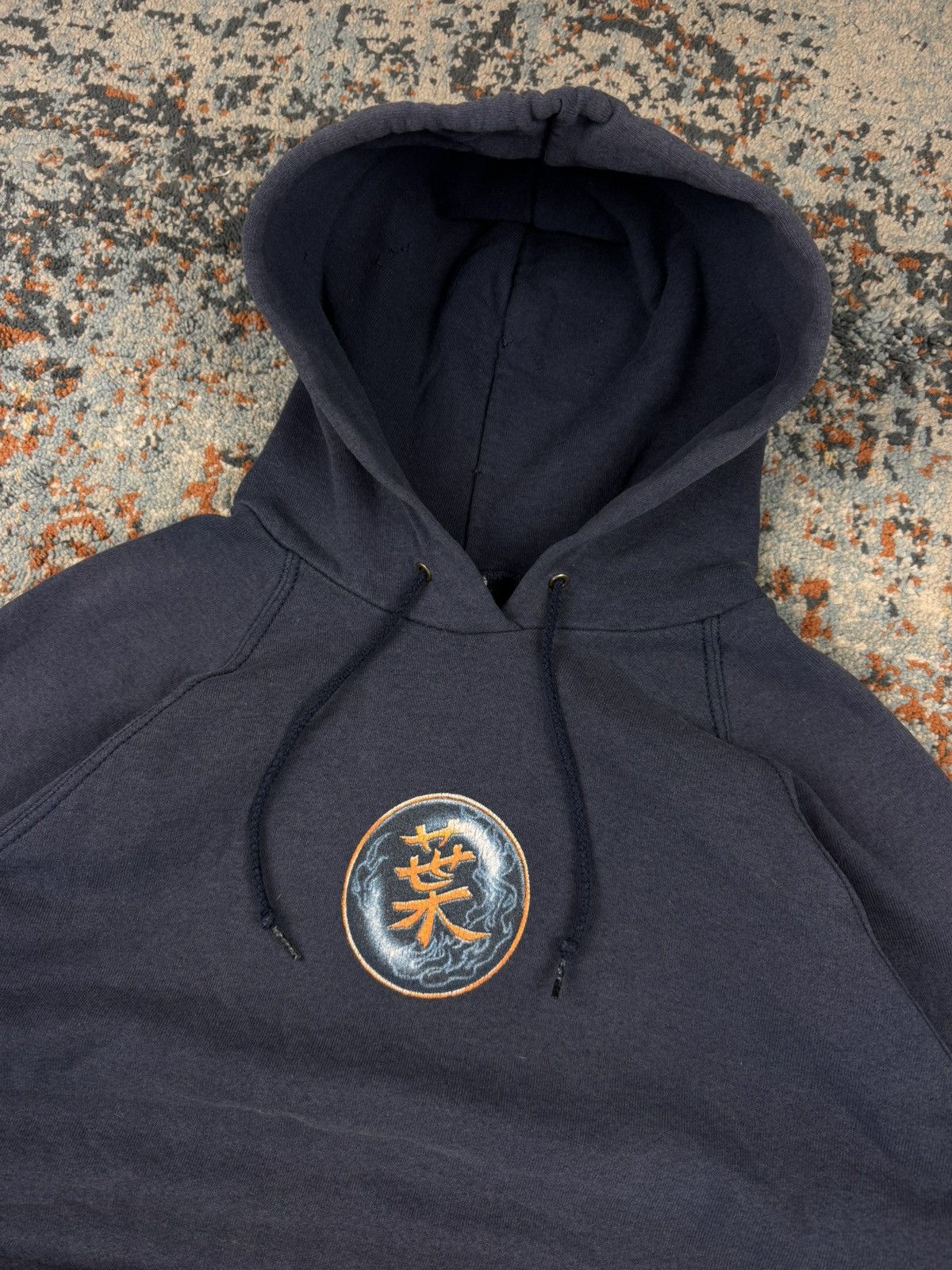 Other × Vintage Vintage 90s Chinese dragon jnco style skate graphic hoodie Size US L / EU 52-54 / 3 - 6 Thumbnail