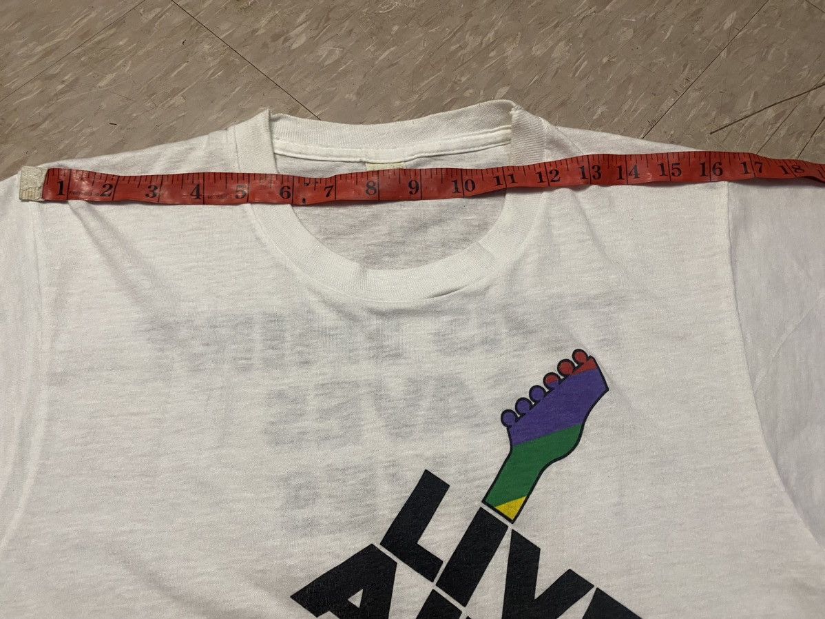 Band Tees × Vintage Vintage live aid foundation 1985 tour t-shirt Size US L / EU 52-54 / 3 - 7 Thumbnail