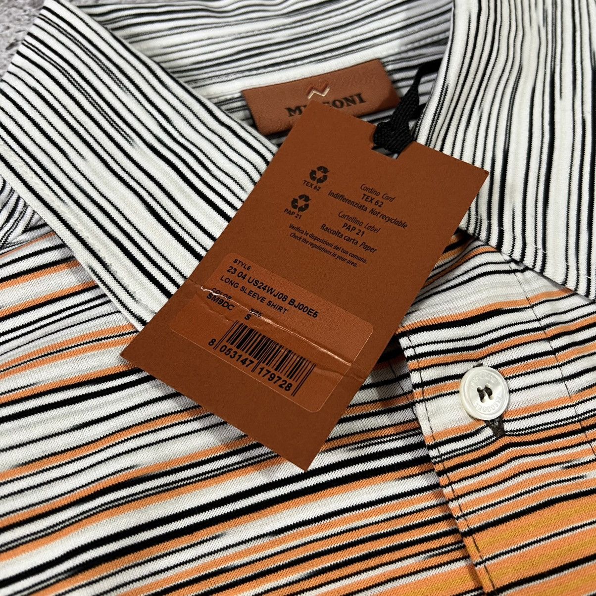 Missoni NWT Missoni Gradient Stripe Long Sleeve Shirt S (Fits M) Size US S / EU 44-46 / 1 - 3 Thumbnail