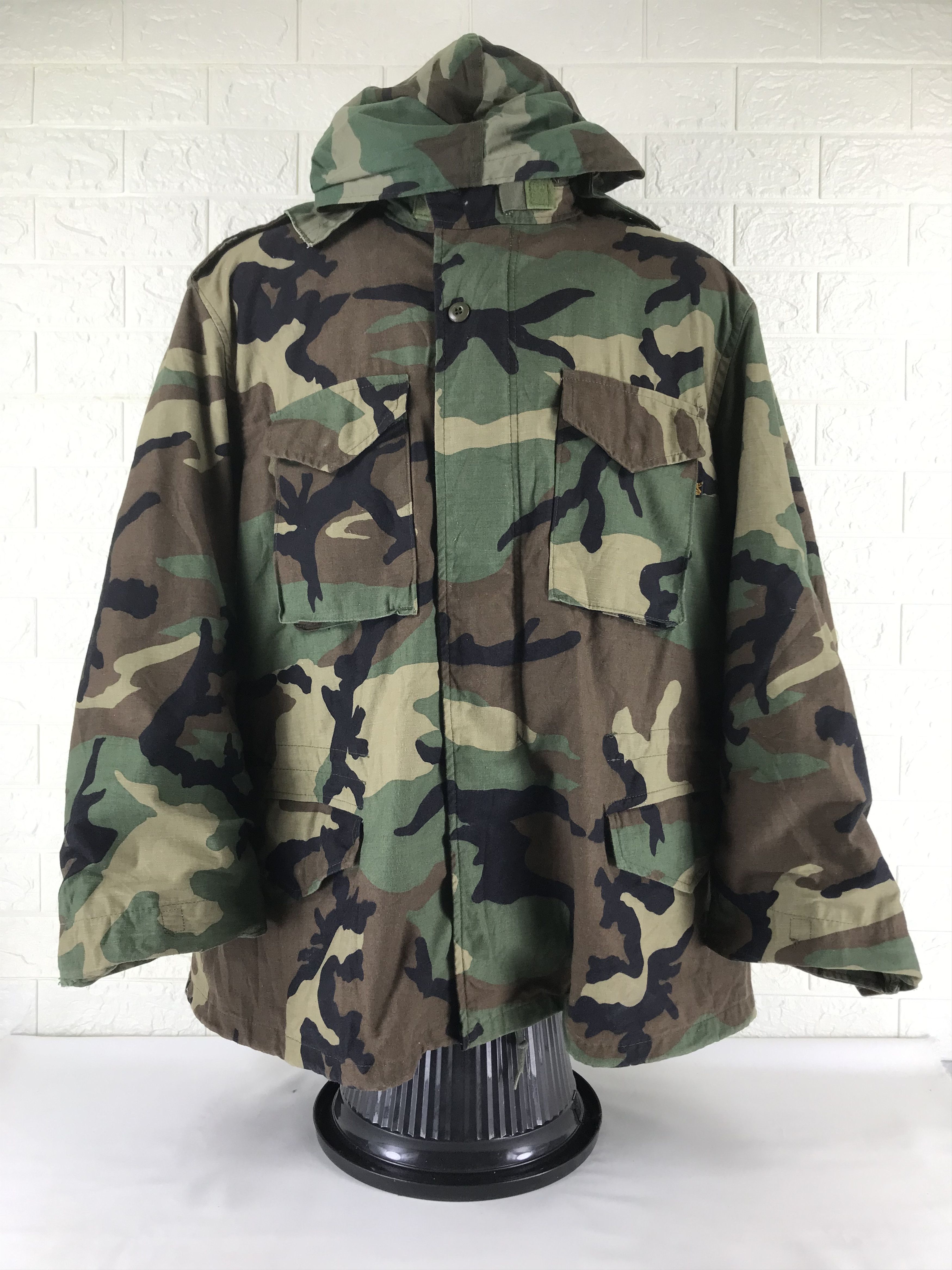 Alpha Industries Vintage Alpha Industries M65 Military Camo Jacket Size US XXL / EU 58 / 5 - 7 Thumbnail