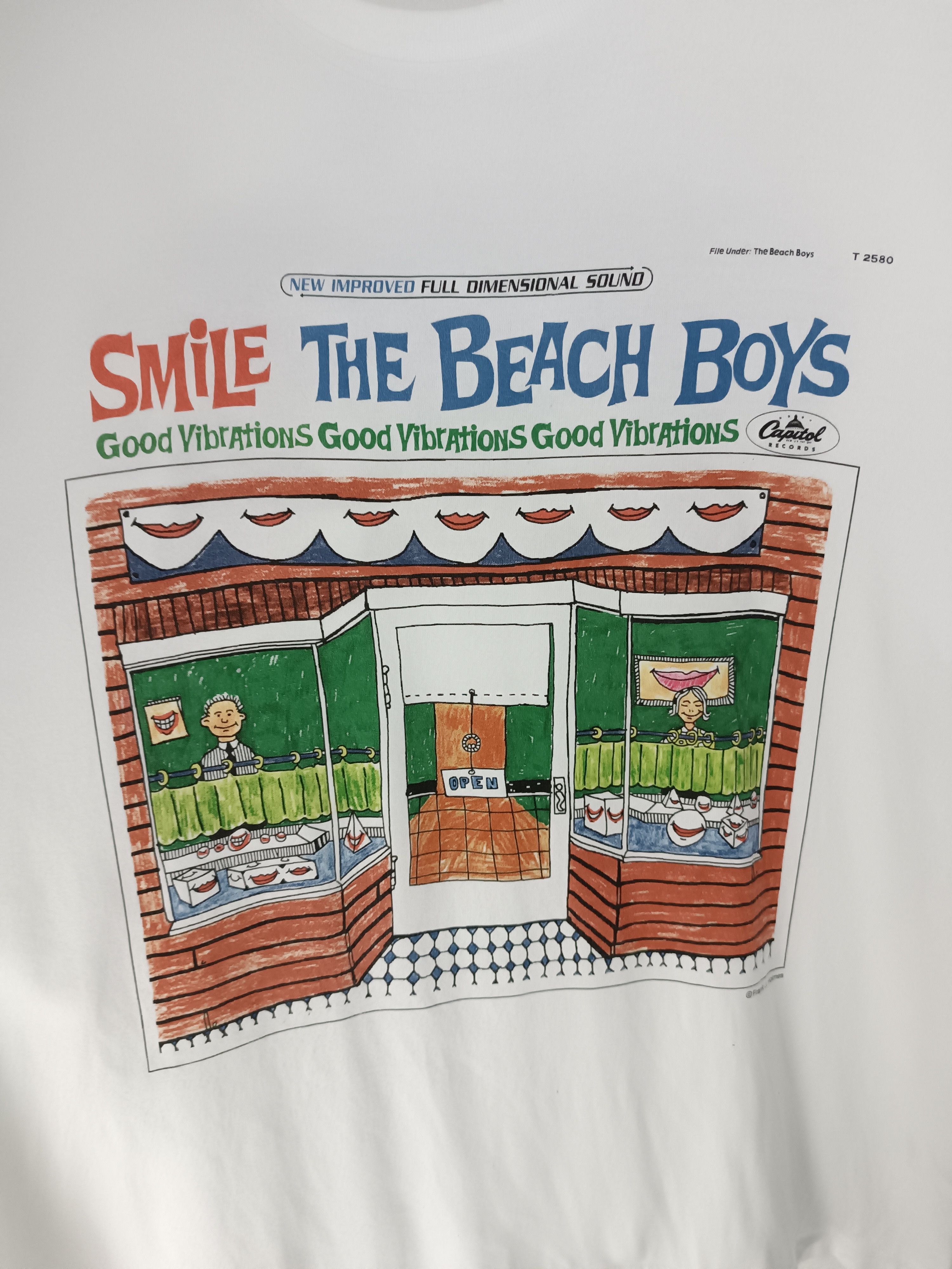 Band Tees VINTAGE THE BEACH BOYS GOOD VIBRATIONS TEE who jam kinks Size US XL / EU 56 / 4 - 12 Thumbnail