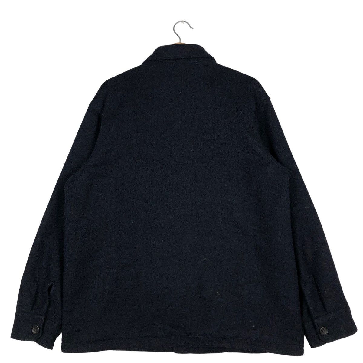 Japanese Brand 🔥Vintage Wool Chore Jacket Uniqlo Japan Issey Miyake Size US L / EU 52-54 / 3 - 8 Thumbnail